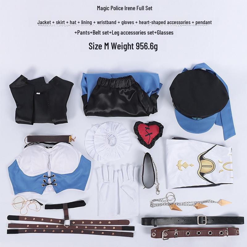 

Женский костюм для косплея Magic Police Irene 2025 года — тот же стиль для женского выступления M