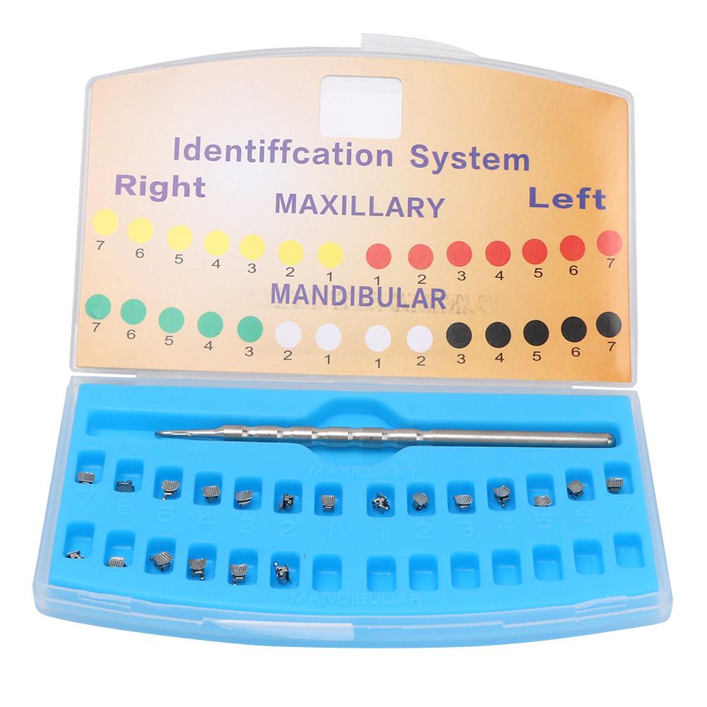 21 Pcs Dental Orthodontic Active Self Ligating Brackets Roth 0.022  Hook 3 4 5