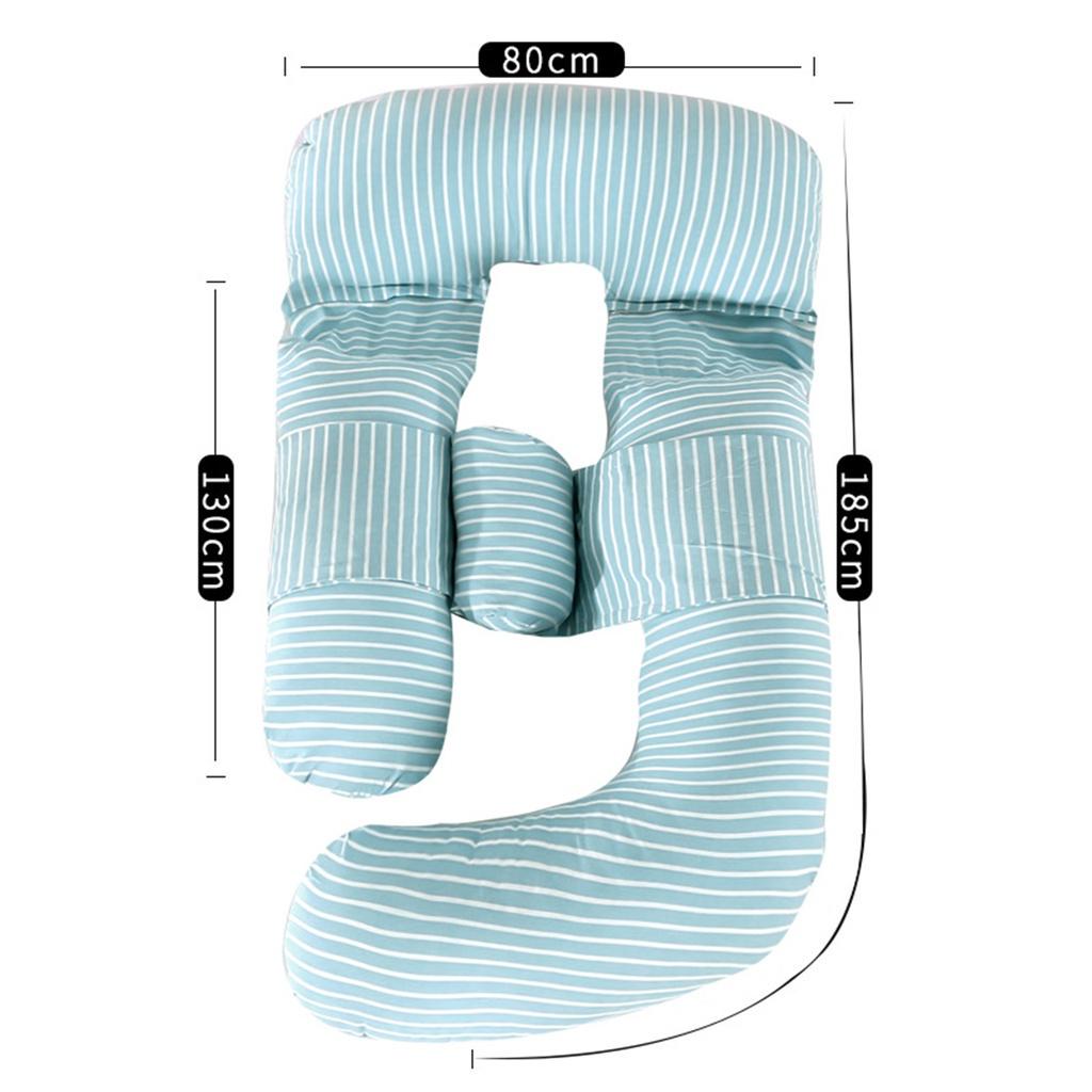 G Shape Design Pregnancy Pillow for Pregnant Lady Cotton Pillow Gift for Mother Baby Feeding for Mother Cushion
