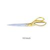 Professional Tailor Vintage High Quality Stainless Steel Scissors  Leather Fabric Cutter Sharp Needlework Scissors H