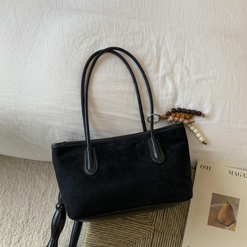 Retro bag women's large capacity 2025 new autumn and winter versatile casual shoulder underarm bag texture commuter tote bag