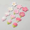 Cherry Blossom Shaped Cute Decorative Note Holder Message Sticker Fridge Magnets Board Stickers