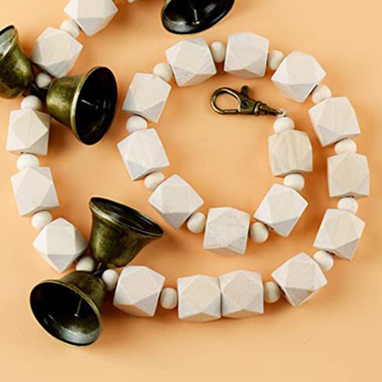 Dog Pet Doorbell Hand Woven Length Adjustable Quick Accurate Communication Door Potty