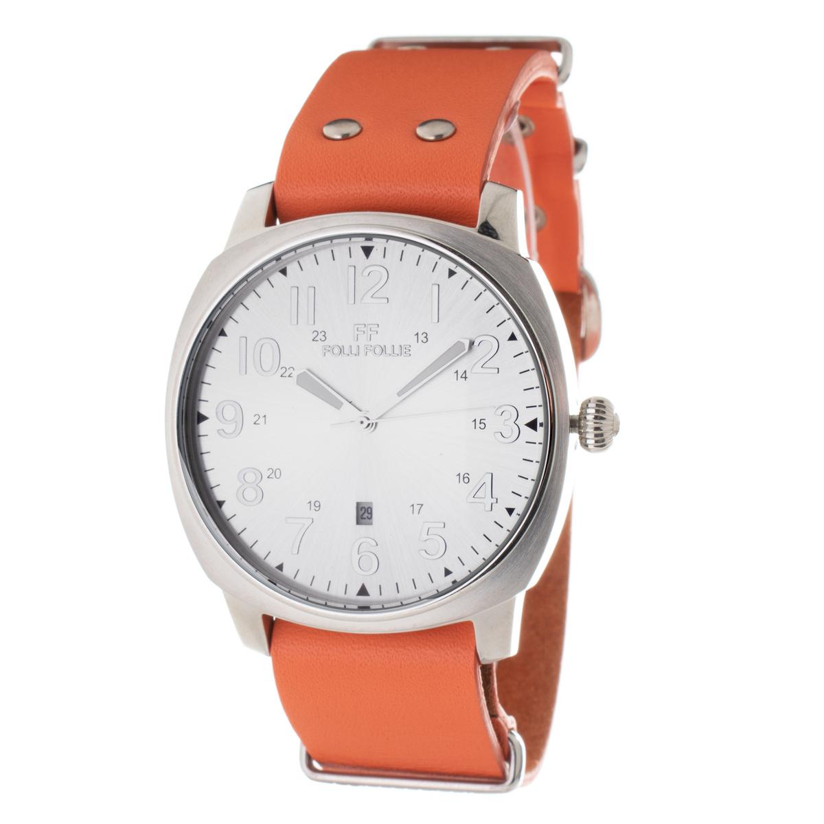 Uhr FOLLI FOLLIE WT14T0015DNA. Quarz, Farbe Grau. Mann.