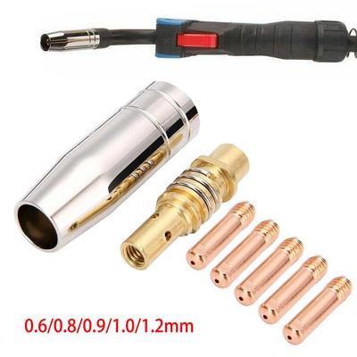 0.6mm-1.2mm MIG Welding Nozzle Protective Nozzle 7PC Accessories