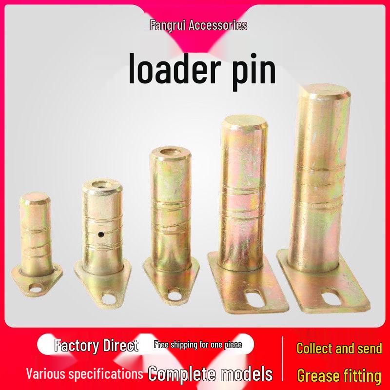 Loader Backhoe Pin Shaft Accessories: Boom Rocker Arm, Bucket Grease Pin, Pin Sleeve 303540