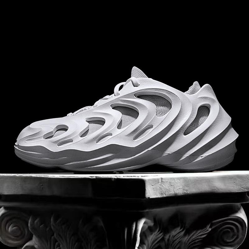 2025 Neu Vance Kokosnuss Abnehmbare Lochschuhe Socken Schuhe Vielseitige Mode-Sneaker Trendschuhe Herrenschuhe