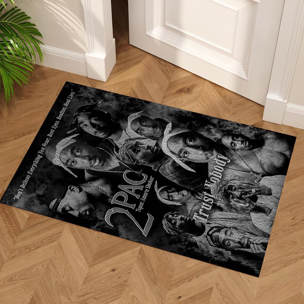 2pac Carpet Suitable for Dining Room Decorate room Playrooms Game Room Antislip Carpet Office home decor Perfect Gift for Women/Men