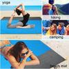 2x2.1m Waterproof Pocket Beach Blanket Folding Camping Mat Mattress Portable Lightweight Mat Outdoor Picnic Mat Sand Beach Towel
