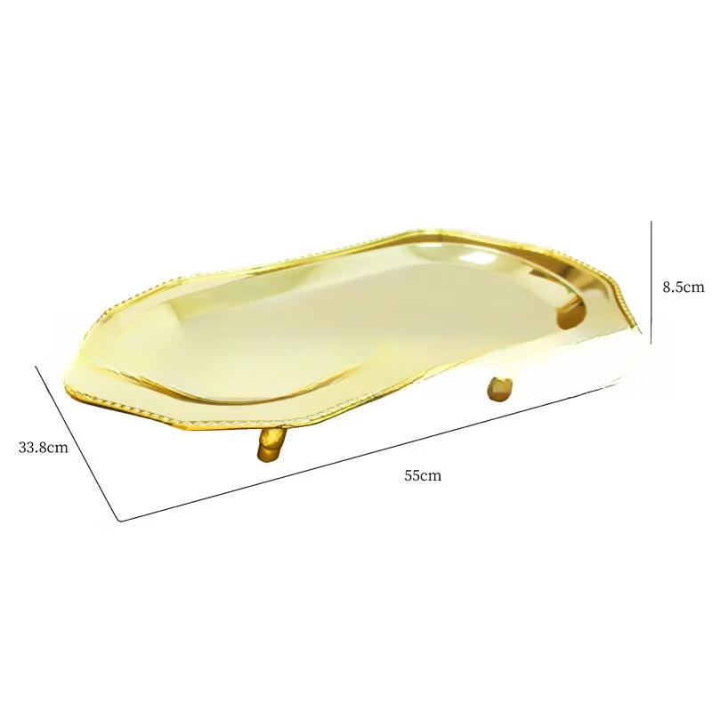 Stainless Steel Commercial Serving Platter with Lid