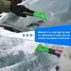 4PCS Ice Scraper for Car Windshield, Scratch Free Plastic Frost Removal Tool with Handle, Color Automotive Window Shovel to Remove Snow, Winter Car