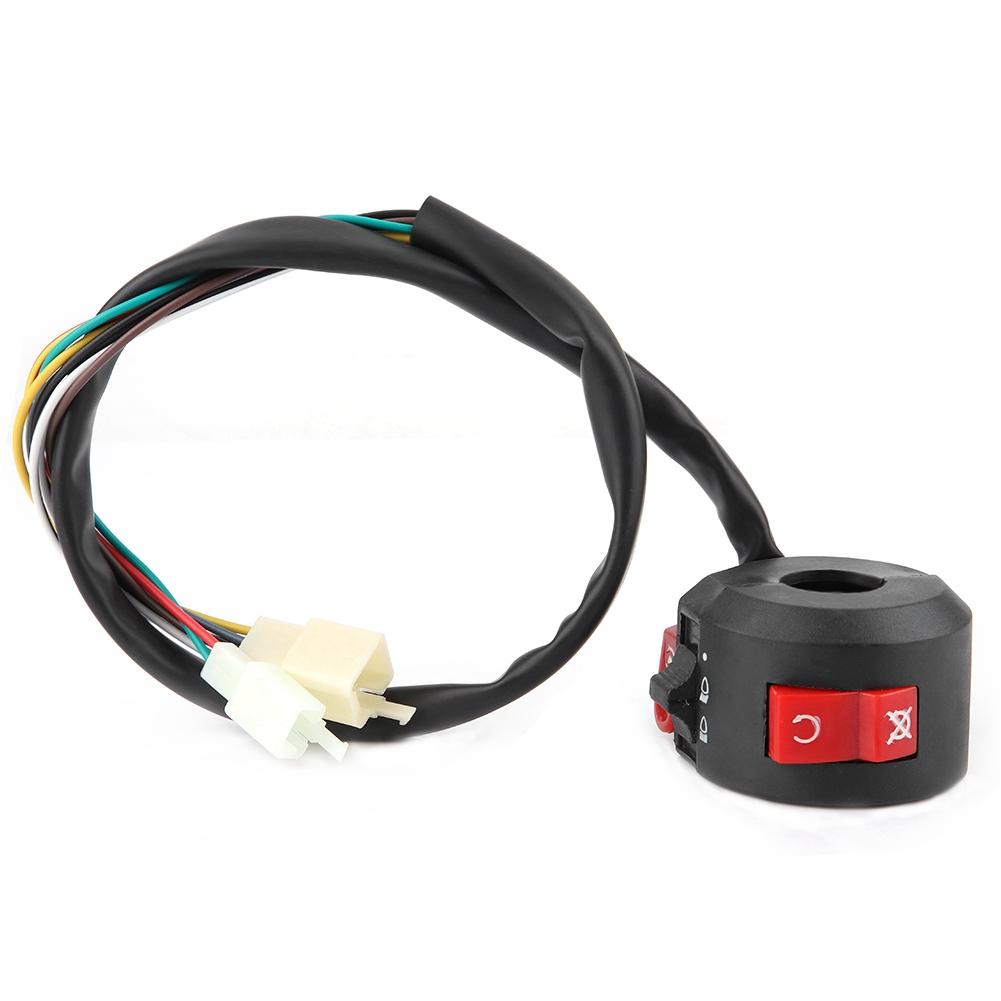 Motorcycle Left Handbar Switch Start Kill ON off Light Switch for 50cC 110cc ATV Quad