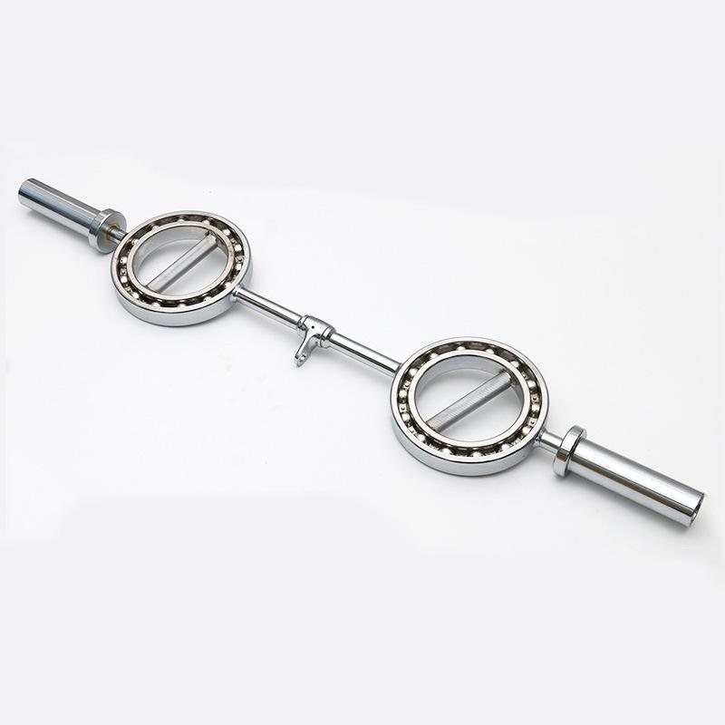 

360° Rotating Pull-Up Bar with Deep Groove Ball Bearing for Bicep Curl & Shoulder Press 1.2m