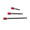60Celsius100Celsius150mm 6.35mm Hex Shank Screwdriver Extension Bit Holder (Red)