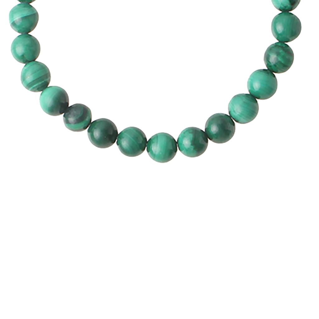 Bien Vetu Clover Malachite Gf Layered Bracelet