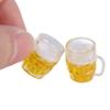 20-Pack Miniature Beer Cups, Miniature Beer Mugs, DIY Miniature Dollhouse Kit, Dollhouse Decoration Accessories