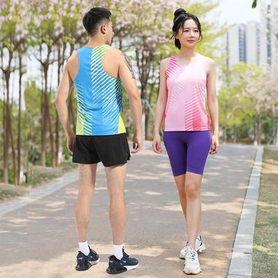 Summer Marathon Quick-Dry Unisex Running Tank: Lightweight, Breathable Fitness Vest