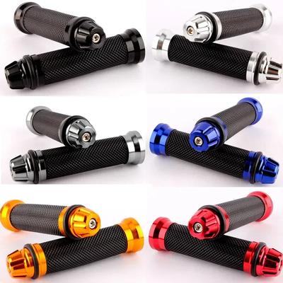 Motorcycle Grips Hand Rubber Pedal Biker Scooter Handlebar Grips Modified Handlebar Throttle Turn Grip Settle Handle Grips