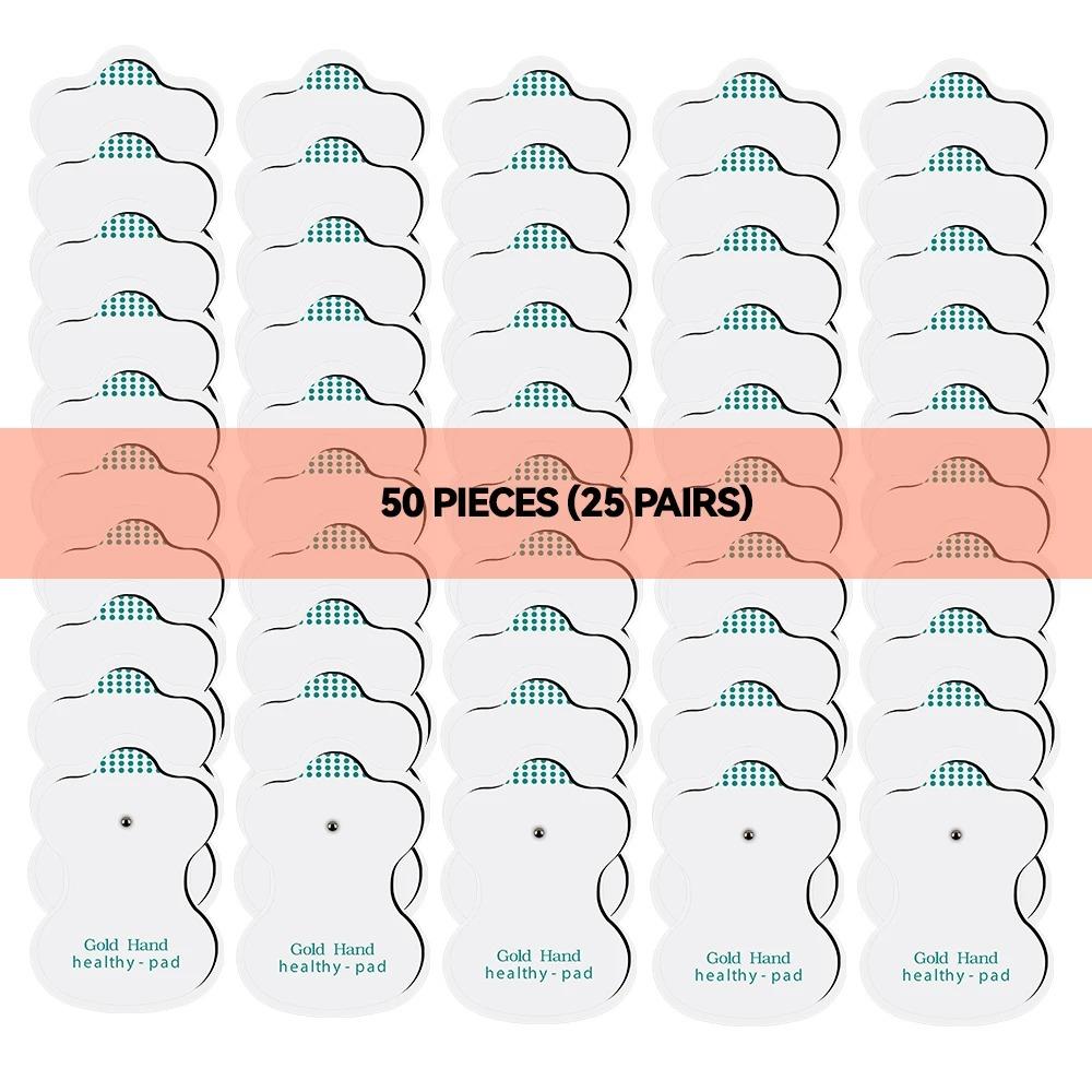 10/50PCS Electrode Pads Gel Tens Acupuncture Physiotherapy Machine Slimming Pulse Ems Muscle Stimulator Massager Sticker care