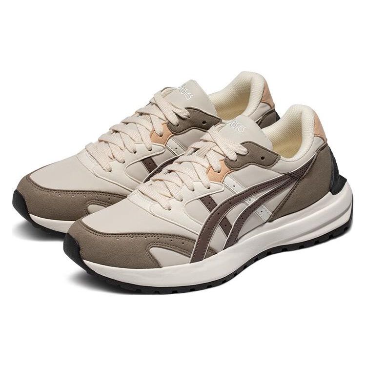 Asics Tarther Sc Fabric Synthetic Leather Comfortable Casual Sports Low Top Lifestyle Shoes Women sneaker Brown 1203A125-022
