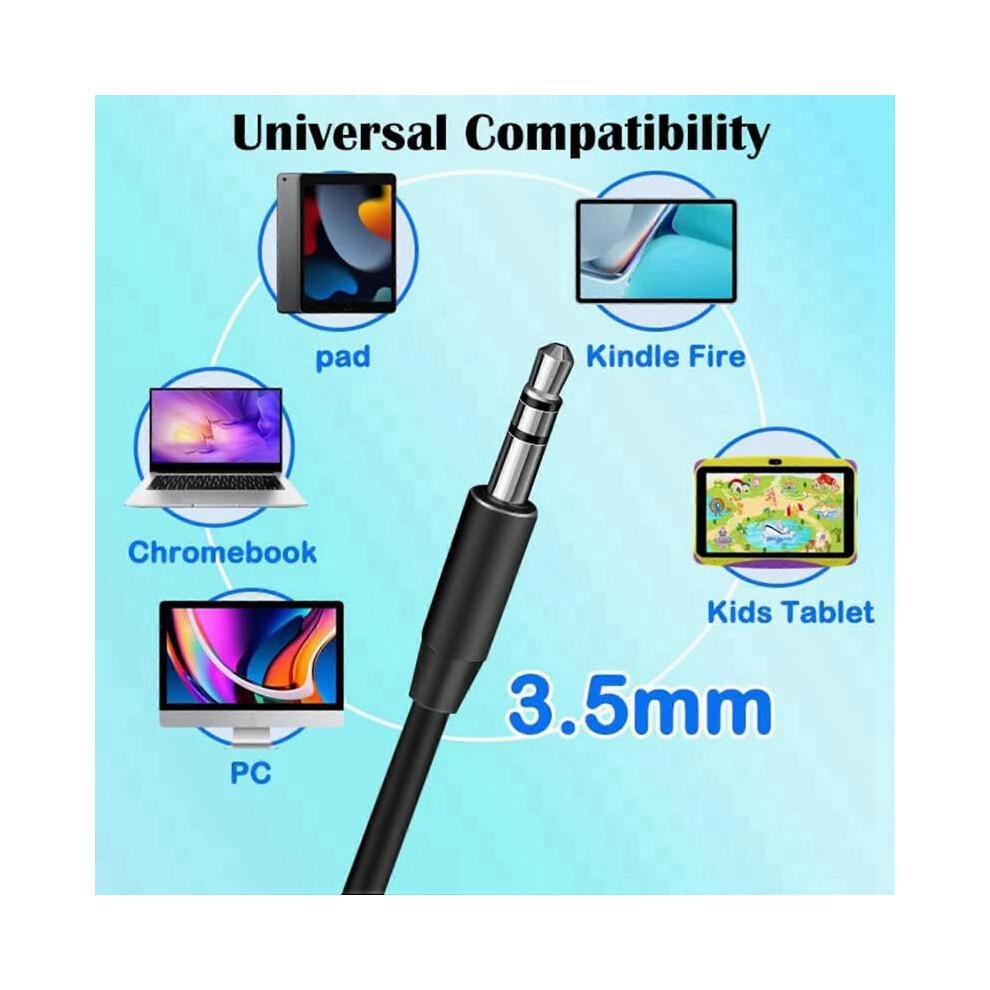 Classroom Headphones 20 Pack for Kids School, Earphones 3.5MM Audio Headset for Students Children To
