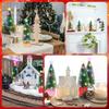 Luminous Mini Christmas Trees LED Lights Home Decoration Electronic Candles Childrens Gifts New Year Christmas Party Ornament
