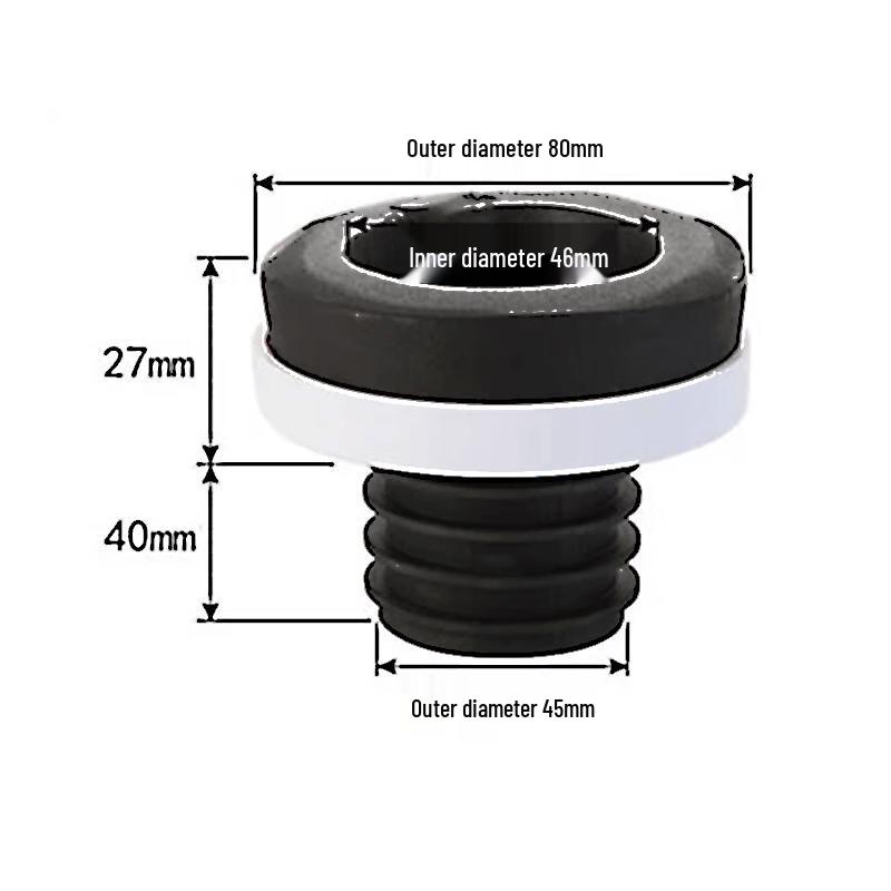 MINXI Urinal Drain Rubber Seal