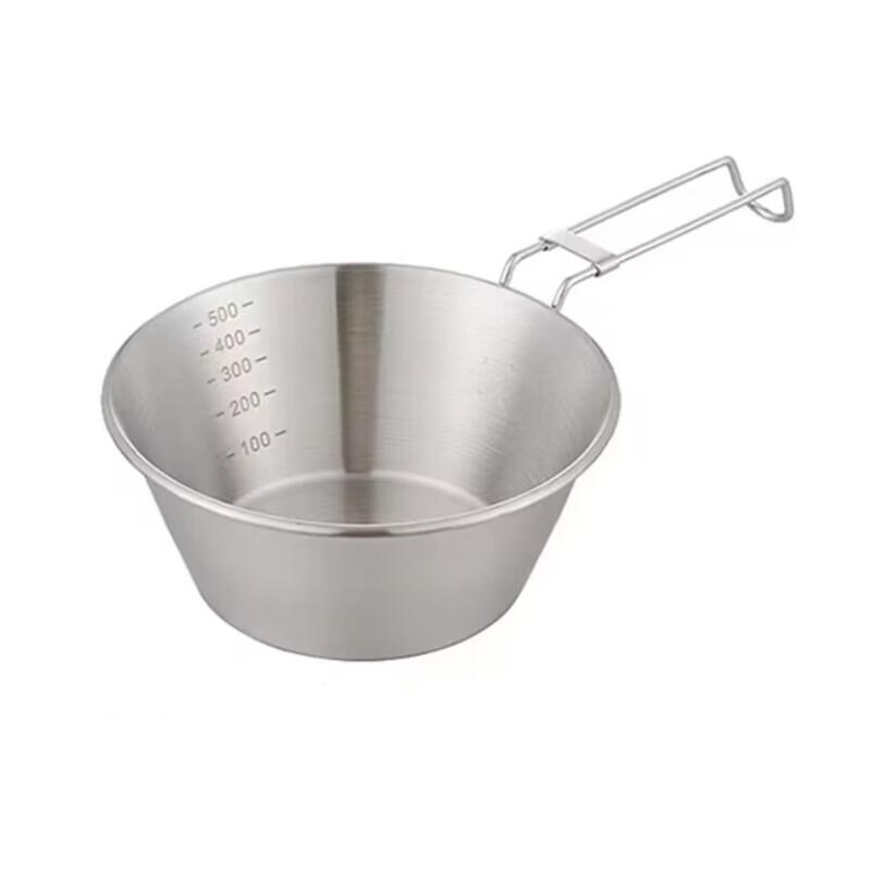 Yizi Xiaojie Portable Stainless Steel Sierra Camping Bowl Set 14cm (Set of 2)