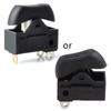 Electric Hair Blower Rocker Switch Hair Dryer Parts 3 Pin 3 Position Rocker Switch ON/Off Rocker Switch Black Red