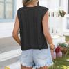 Women's Casual  Sleeveless Sweater Vacation Top