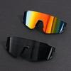 2PCS Outdoor Cycling Sunglasses Anti Glare Protection Sun Shading Unisex Riding Mountain Climbing Running Glasses