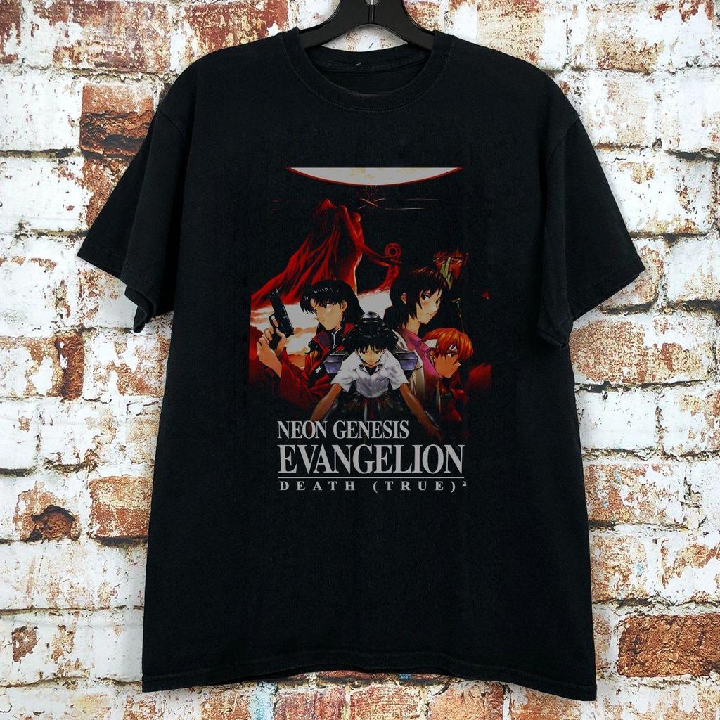 2026 Summer New Arrival Evangelion Pattern Street Style Print ShortSleeve TShirt Y2k Style Suitable For Both Unisex And Unisex