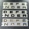 Insignia de Letras para Capó Land Rover Defender 2020-2023 - Modificación Cola Oscura