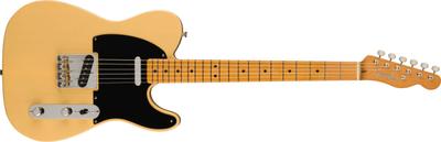 Fender Mexická elektrická kytara II, javor, Blackguard Blonde, s měkkým pouzdrem, Vintera® '50s Nocaster®, hmatník