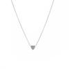 Ins Style Minimalist Heart-shaped Necklace Alloy Material Simple And Versatile Suitable For Women Wholesale And Retail