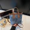 Elegant Light Luxury Crossbody Bag – Trendy Single-Shoulder Bucket Handbag for Women.