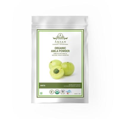Bio-Amla-Pulver (100 g), Bio Amla Pulver, Aryan