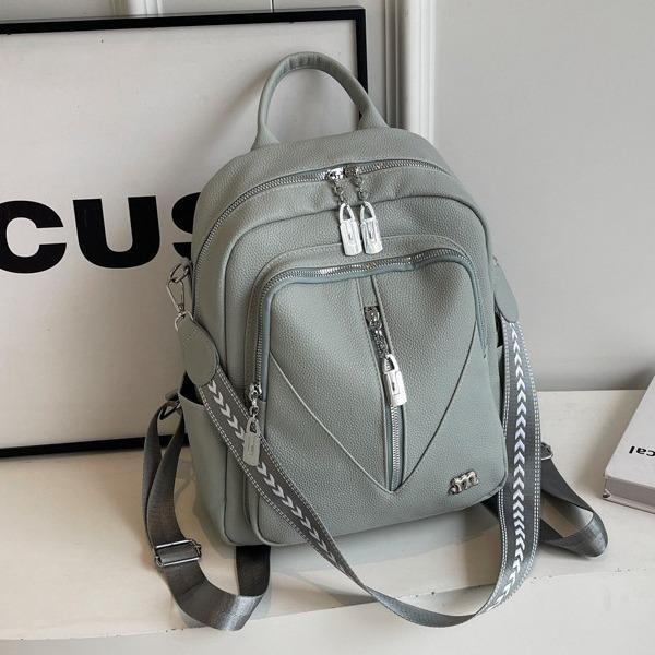 Backpack Women's Shoulder Bag New Casual Versatile Fashion Premium Casual Work Shoulder Bag
