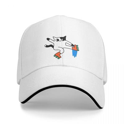 Boné de Beisebol Skate Cat chapéu de pai Chapéu de Designer Streetwear Boné Personalizado Chapéus Elegantes Femininos Unissex