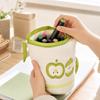 Embroidery Pencil Case, Vertical Stationery Storage Pouch