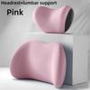 Automotive Accessories Memory Sponge Material Three-Dimensional Support Headrest And Lumbar Pillow Universal Model