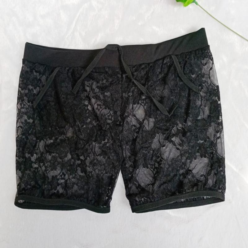 Sexy Damen Schnür-Spitzenshorts Haare