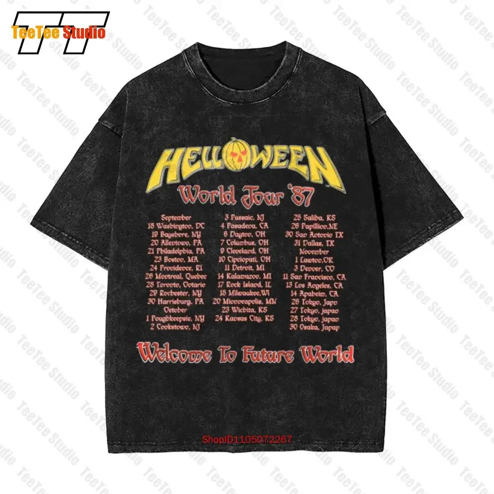 Vintage Rare Helloween Pumpkins Fly Free Tour Concert Band Vintage Oversized TShirt FW S