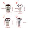 Boat Marine Drain Vent Yacht Water Outlet Port Bilge Drain Vent 316 Stainless Thru-Hull Valve Fitting 1 3/4 3/8 1/2Inch