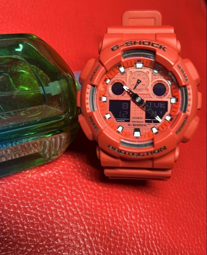 [USED] G-SHOCK Watch, Red