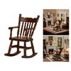 Doll House Rocking Chair Model Realistic Dollhouses Rocking Chair Realistic Play Chair Realistic 1:12 Model Toy