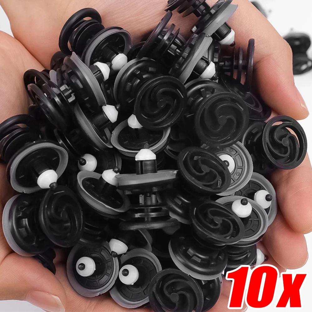 10-100Pcs Durable Car Door Panel Card Clips High-Strength Car Interior Decor Doubleback Fastener Replacement Rivet Car Parts