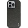 IMAK Ruiyi Series for iPhone 16 Pro Case Fabric Texture Leather+PC Phone Back Cover