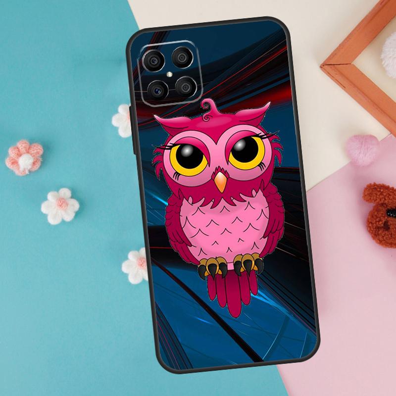 

Fashion Cartoon Owl Case For Honor Magic 7 5 6 Lite Pro Honor X8b X9b X9a X8a X8 X9 X9c 50 70 90 200 Lite Cover Honor Magic6 Lite