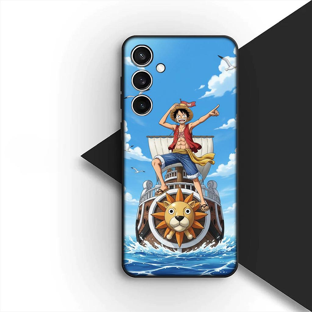 Cover for Samsung Galaxy S24 S25 S23 FE Ultra Plus S7 Edge S25+ S23+ A56 5G Casing Phone Case Anime Usopp One Luffy Piece